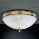 Plafoniere - Plafoniera clasica design italian din alama, sticla 5650