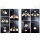 Iluminat interior - Lustra aplicata cu 5 brate clasica design italian 9670