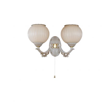 Aplice, corpuri de iluminat pentru pereti - Aplica clasica design italian din sticla 9680