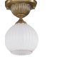 Plafoniere - Plafoniera clasica design italian din alama, sticla 9250