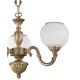 Candelabre, Lustre - Candelabru clasic design italian din alama, sticla 9250