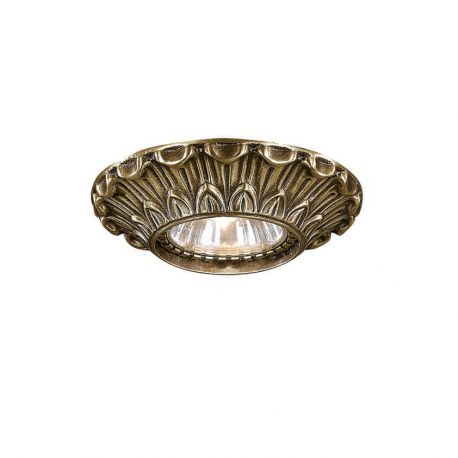 Spoturi tavan fals - Spot incastrabil design clasic din alama SPOT 1077