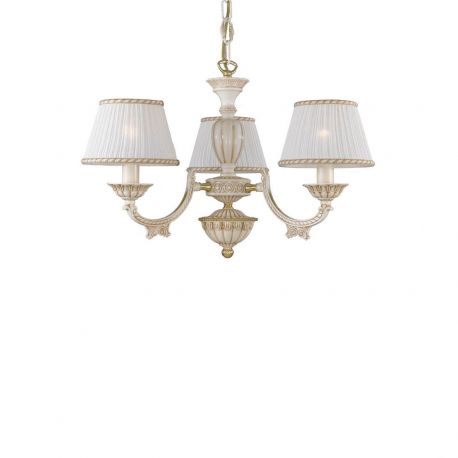 Candelabre, Lustre - Candelabru cu 3 brate clasic design italian din alama 9660