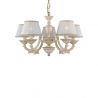 Candelabru cu 5 brate clasic design italian din alama 9660