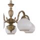 Candelabre, Lustre - Candelabru cu 5 brate clasic design italian din alama, sticla 9200