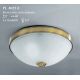 Plafoniere - Plafoniera clasic design italian din alama, sticla 3027