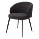 Scaune - Set de 2 scaune cu brate design LUX Lloyd, boucle negru