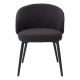Scaune - Set de 2 scaune cu brate design LUX Lloyd, boucle negru