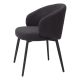 Scaune - Set de 2 scaune cu brate design LUX Lloyd, boucle negru