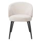 Scaune - Set de 2 scaune cu brate design LUX Lloyd, boucle crem