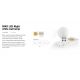 Aplice, corpuri de iluminat pentru pereti - Aplica LED ultramoderna USB / Wireless charger NIKO dreapta