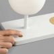 Veioze - Veioza LED / Lampa de masa ultramoderna USB / Wireless charger NIKO