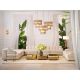 Canapele - Canapea, Modul centru design elegant LUX Dean middle, boucle crem