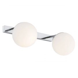 Aplice, corpuri de iluminat pentru pereti - Aplica de perete design modern minimalist SATELITE 2 crom