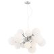Pendule, Lustre suspendate - Lustra suspendata design modern minimalist SATELITE 15L crom