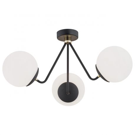 Lustre aplicate - Lustra aplicata design modern minimalist TOMAR negru