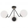 Lustra aplicata design modern minimalist TOMAR negru