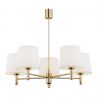 Candelabru modern design elegant PONTE 5L crem