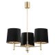 Candelabre, Lustre - Candelabru modern design elegant PONTE 3L negru