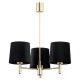 Candelabre, Lustre - Candelabru modern design elegant PONTE 3L negru