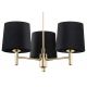Candelabre, Lustre - Candelabru modern design elegant PONTE 3L negru
