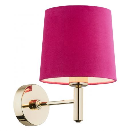 Aplice, corpuri de iluminat pentru pereti - Aplica de perete moderna design elegant PONTE roz