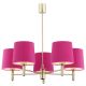 Candelabre, Lustre - Candelabru modern design elegant PONTE 5L roz