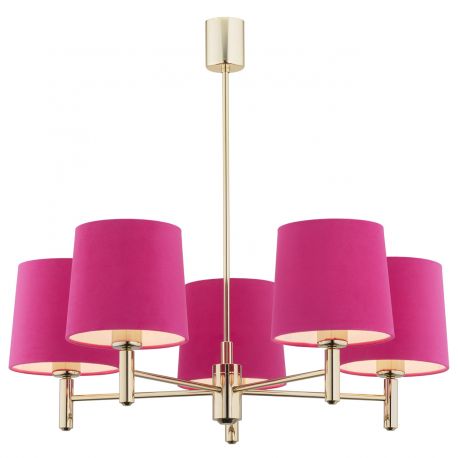 Candelabre, Lustre - Candelabru modern design elegant PONTE 5L roz