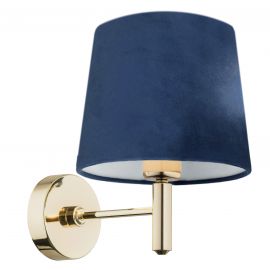 Aplice, corpuri de iluminat pentru pereti - Aplica de perete moderna design elegant PONTE bleumarin