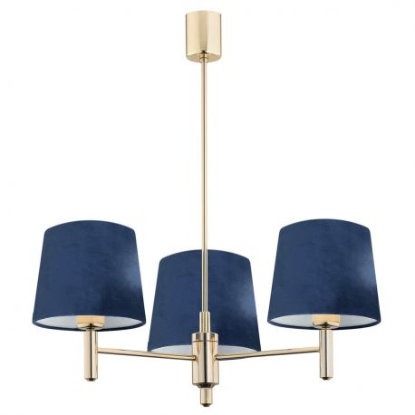 Candelabre, Lustre - Candelabru modern design elegant PONTE 3L bleumarin