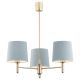 Candelabre, Lustre - Candelabru modern design elegant PONTE 3L albastru