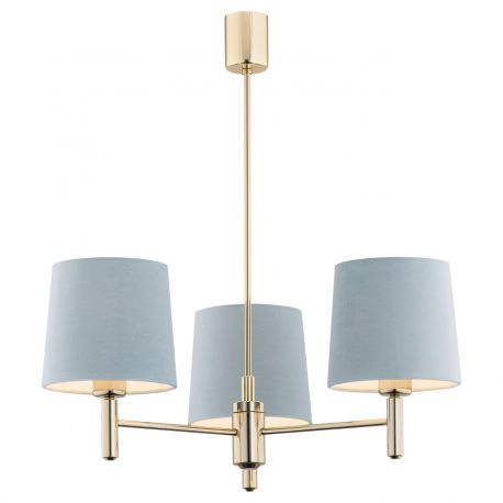Candelabre, Lustre - Candelabru modern design elegant PONTE 3L albastru