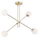 Lustra aplicata design modern minimalist ABSTRACT alama
