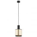 Pendul cu spot design modern minimalist HERMAN negru/auriu