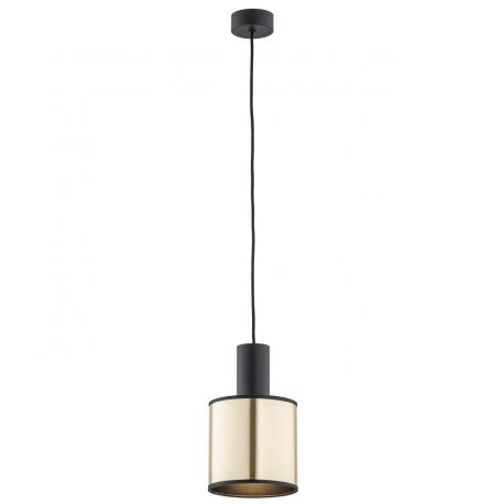 Pendule, Lustre suspendate - Pendul cu spot design modern minimalist HERMAN negru/auriu