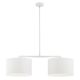 Pendule, Lustre suspendate - Lustra suspendata moderna KARIN 2L alba