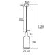 Pendule, Lustre suspendate - Lustra / Pendul design modern SAGUNTO 14cm