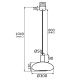 Pendule, Lustre suspendate - Lustra / Pendul design modern SAGUNTO 30cm