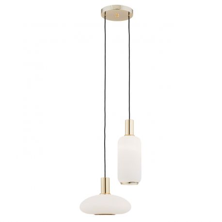 Pendule, Lustre suspendate - Lustra cu 2 Pendule design modern SAGUNTO