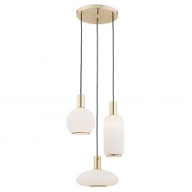 Pendule, Lustre suspendate - Lustra cu 3 Pendule design modern SAGUNTO