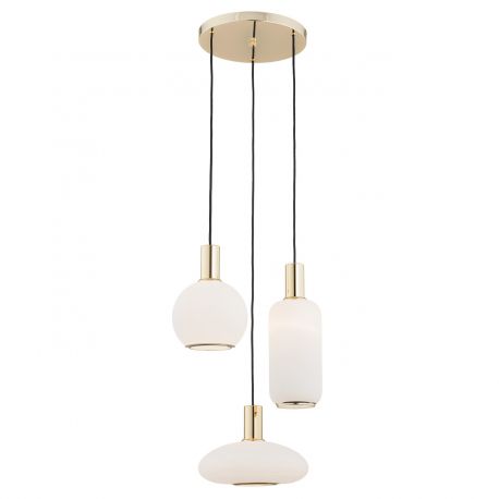 Pendule, Lustre suspendate - Lustra cu 3 Pendule design modern SAGUNTO