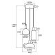 Pendule, Lustre suspendate - Lustra cu 3 Pendule design modern SAGUNTO