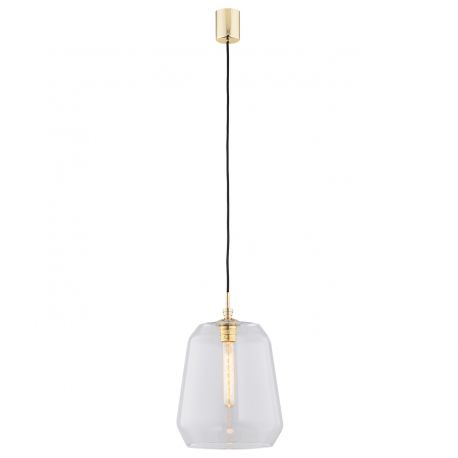Pendule, Lustre suspendate - Lustra / Pendul modern design scandinav IRUN 25cm transparent