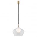 Lustra / Pendul modern design scandinav IRUN 30cm transparent