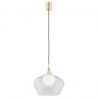 Lustra / Pendul modern design scandinav IRUN 30cm transparent