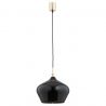 Lustra / Pendul modern design scandinav IRUN 30cm negru