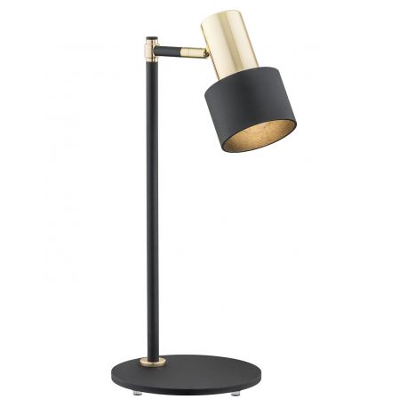 Veioze - Veioza / Lampa de masa design minimalist DORIA negru/alama