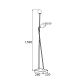 Lampadare - Lampadar / Lampa de podea design minimalist FARON