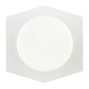 Aplica LED de perete/tavan design modern CELIA alba 