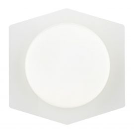 Aplice, corpuri de iluminat pentru pereti - Aplica LED de perete/tavan design modern CELIA alba